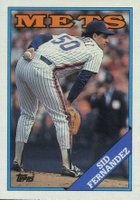 1988 Topps #30 Sid Fernandez Baseball Card