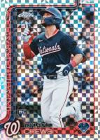 2025 Topps Chrome #146 Dylan Crews X-Fractor Baseball Card