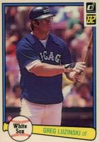 1982 Donruss #193 Greg Luzinski Baseball Card