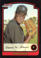 2003 Bowman Chrome #68 Tom Glavine Refractor Baseball Card