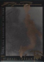 1996 UD Authenticated Bulls 1st 70-Win Season #MJ Michael Jordan 1985 ROY Basketball Card