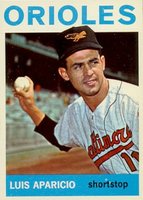 1964 Topps #540 Luis Aparicio Baseball Card