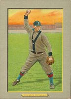 1911 Turkey Reds #126 Owen Wilson Turkey Red Back Baseball Card