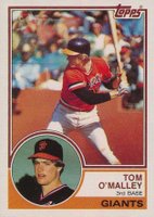 1983 Topps #663 Tom O'Malley Baseball Card