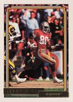 1992 Topps Gold #665 Jerry Rice Football Card