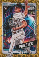 2024 Topps Chrome Cosmic #64 Quinn Priester Gold Interstellar Refractor Baseball Card