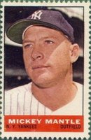 1964 Bazooka Stamps # Mickey Mantle Baseball Card