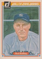 1983 Donruss Hall of Fame Heroes #31 Red Ruffing Baseball Card