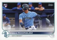 2022 Topps #659 Julio Rodriguez Series 2-SP Baseball Card