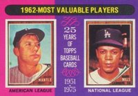 1975 Topps #200 1962 MVP's Baseball Card