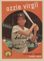 1959 Topps #203 Ozzie Virgil Baseball Card