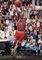 1995 Upper Deck #23 Michael Jordan Electric Court Basketball Card