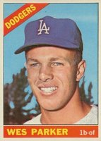 1966 Topps #134 Wes Parker Baseball Card