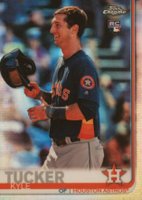 2019 Topps Chrome #39 Kyle Tucker Holding Helmet-Refractor Baseball Card