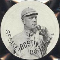 1910 Ju-Ju Drums # Tris Speaker Baseball Card