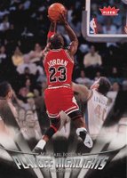 2007 Fleer Jordan Box Set-Playoff Highlights #PH26 Michael Jordan Basketball Card