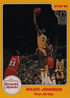 1985 Star Crunch 'N' Munch #10 Magic Johnson Basketball Card