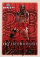 1999 Upper Deck MVP #201 Michael Jordan Silver Script Basketball Card