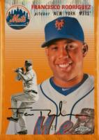 2023 Topps Chrome Platinum Anniversary #178 Francisco Rodriguez Orange Wave Baseball Card