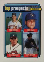 1992 O-Pee-Chee #126 Topps Prospects 1st Baseman Baseball Card