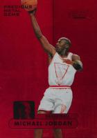 2022 Skybox Metal Universe Champions 1997-98 Retro Metal Universe Champions #1 Michael Jordan Precious Metal Gems-Red Basketball Card