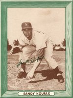 1958 Bell Brand Dodger #6 Sandy Koufax Baseball Card