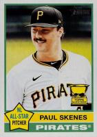 2025 Topps Heritage #60 Paul Skenes Baseball Card