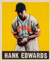 1948 Leaf #72 Hank Edwards Baseball Card