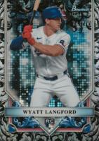 2024 Bowman Sterling Rookies #BSR3 Wyatt Langford Sterling Silver Refractor Baseball Card