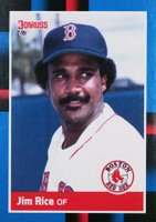 1988 Donruss #399 Jim Rice Baseball Card