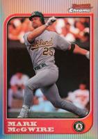 1997 Bowman Chrome #11 Mark McGwire Refractor Baseball Card