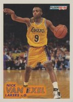 1993 Fleer #316 Nick Van Exel Basketball Card