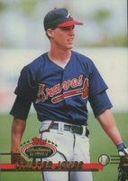 1993 Stadium Club #638 Chipper Jones Baseball Card
