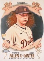 2021 Topps Allen & Ginter Chrome #245 Tarik Skubal Baseball Card