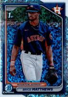 2024 Bowman Chrome Prospects #BCP69 Brice Matthews Mini Diamond Refractor Baseball Card