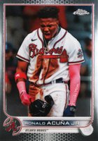 2022 Topps Chrome #165 Ronald Acuna Jr. Baseball Card