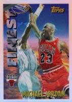 1995 Topps Mystery Finest #M1 Michael Jordan Refractor Basketball Card