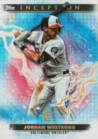 2024 Topps Inception #48 Jordan Westburg Gold Electricity Baseball Card