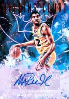 2021 Panini Court Kings Holding Court Signatures #HC-MJN Magic Johnson Ruby Basketball Card