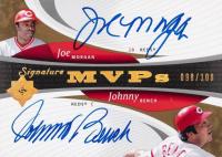 2005 Ultimate Signature Edition Signature MVP's Dual #MVPMB Joe Morgan/Johnny Bench Autograph Baseball Card