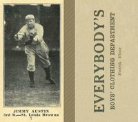 1916 Everybody's #7 Jimmy Austin Baseball Card