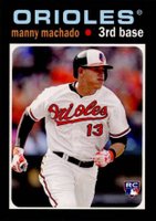 2013 Topps Update 1971 Topps Minis #TM-50 Manny Machado Baseball Card