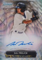 2022 Bowman Sterling Prospect Autographs #PASF Sal Frelick Wave Refractor Baseball Card