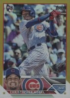 2023 Topps #308 Christopher Morel Gold Foil Baseball Card