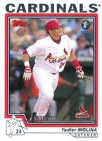 2004 Topps  #324 Yadier Molina 1st Edition Baseball Card