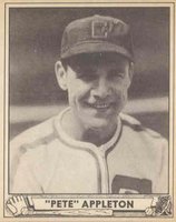 1940 Play Ball #128 Pete Appleton Baseball Card