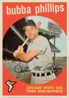 1959 Topps #187 Bubba Phillips Baseball Card
