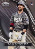 2024 Topps Chrome Black #53 Blake Rutherford Refractor Baseball Card