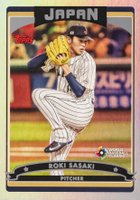 2023 Topps World Baseball Classic 2006 Topps #2006-10 Roki Sasaki Baseball Card