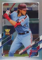 2021 Topps Chrome #119 Alec Bohm Refractor Baseball Card